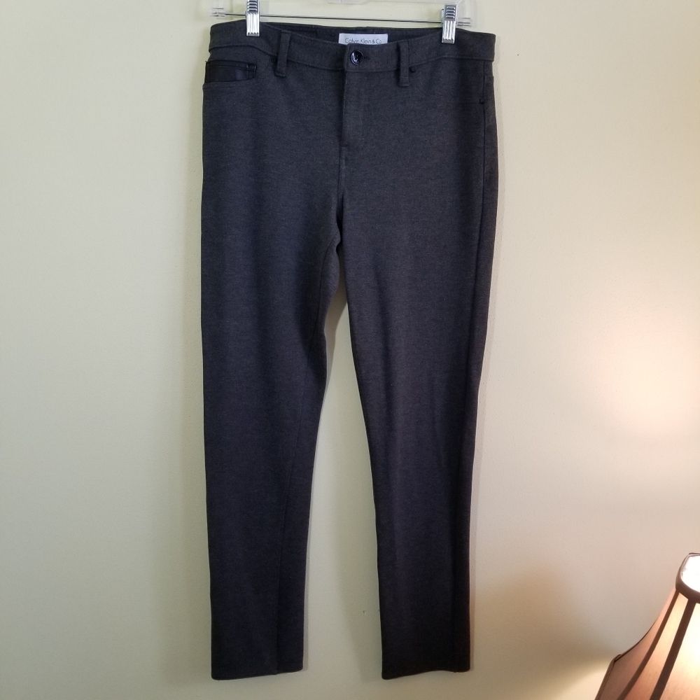 Calvin Klein Pants Womens Size 10 Gray